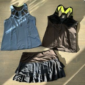 Lucky in Love Tennis Outfit. Comes as a set (3pcs) All size Medium